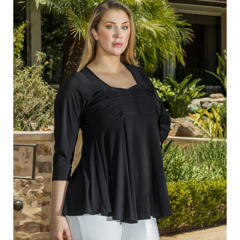 FunFash Square Neck Top - Picture 5 of 10